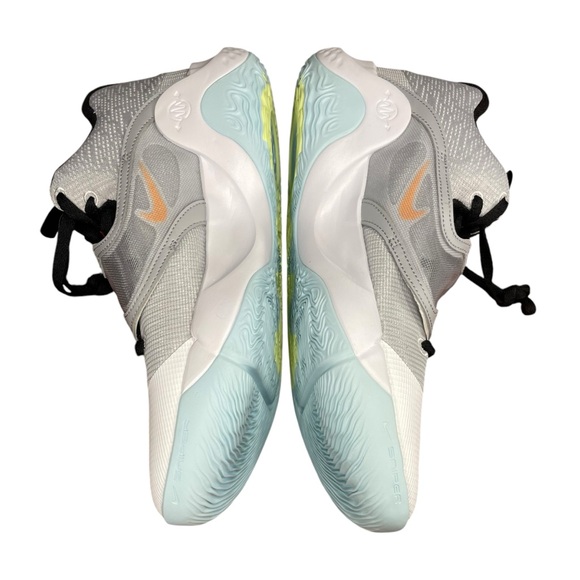 Men’s Nike KD Trey 5 sneakers. Size 11.5. Wolf Grey/ White /Barely Volt. - Picture 9 of 10